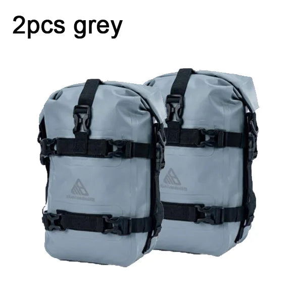 1/2PC Motorcycle Bumper Bag For BMW R1200GS R1250GS ADV And Honda NC750X CB500X Waterproof Crash Bars Bag