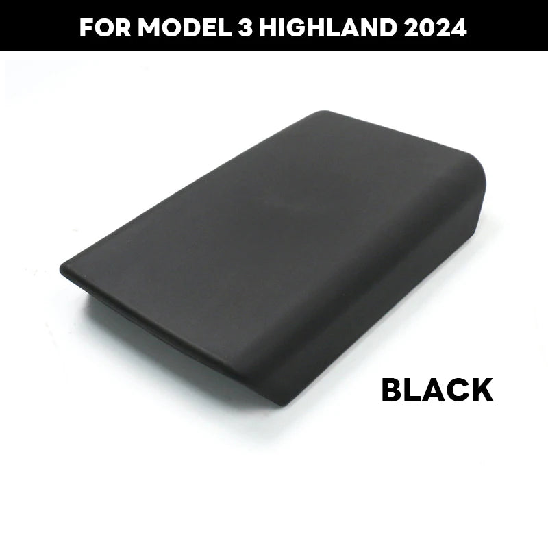 TPE Soft Case Center Console Arm Rest Lid Armrest Cover Accessories for Tesla Model Y Launch Juniper 2025 and Model 3 Highland 2024