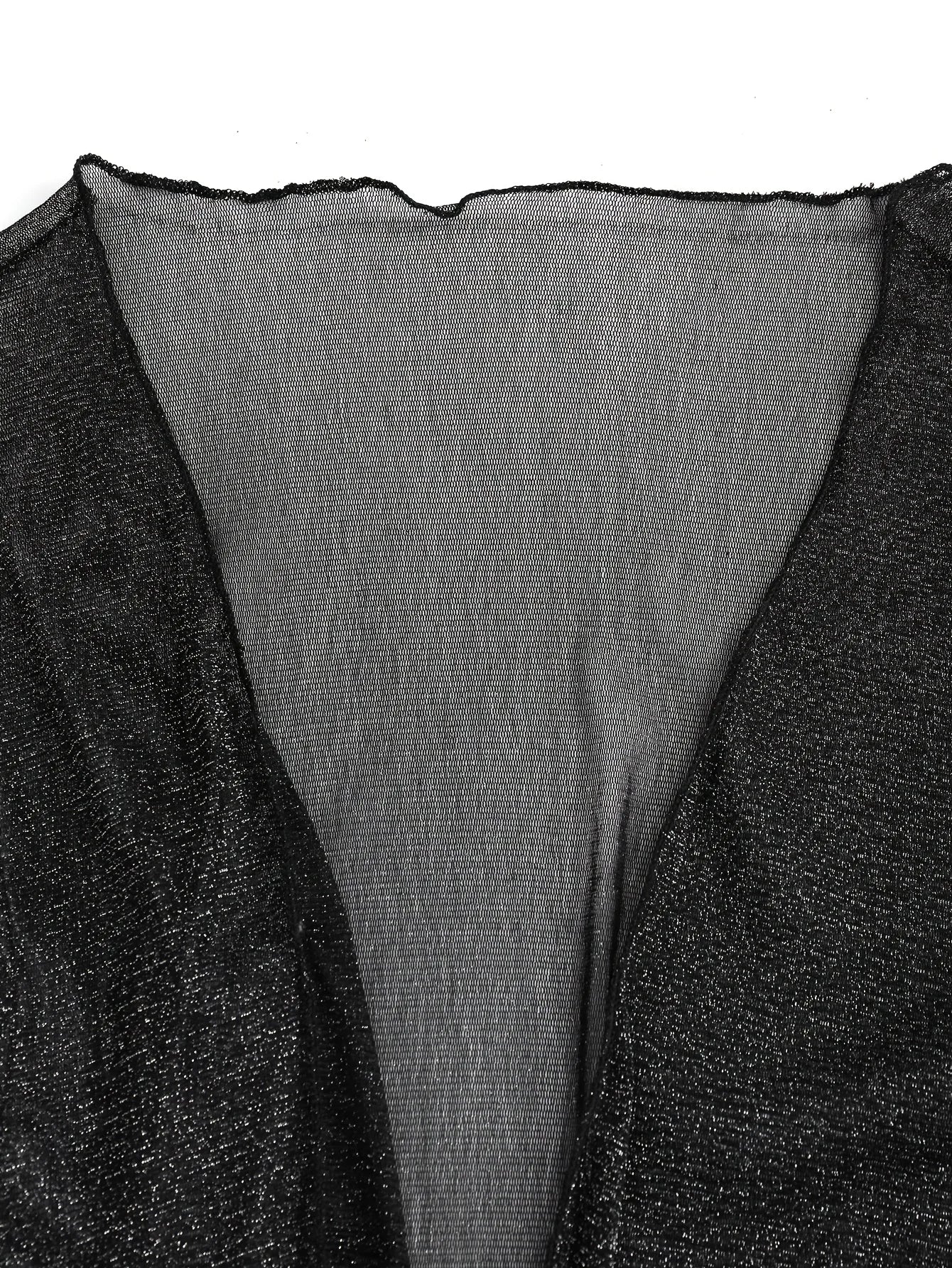 Fashionable Oversized Cardigan for Girls Thin Semi-Transparent Shrug for Summer