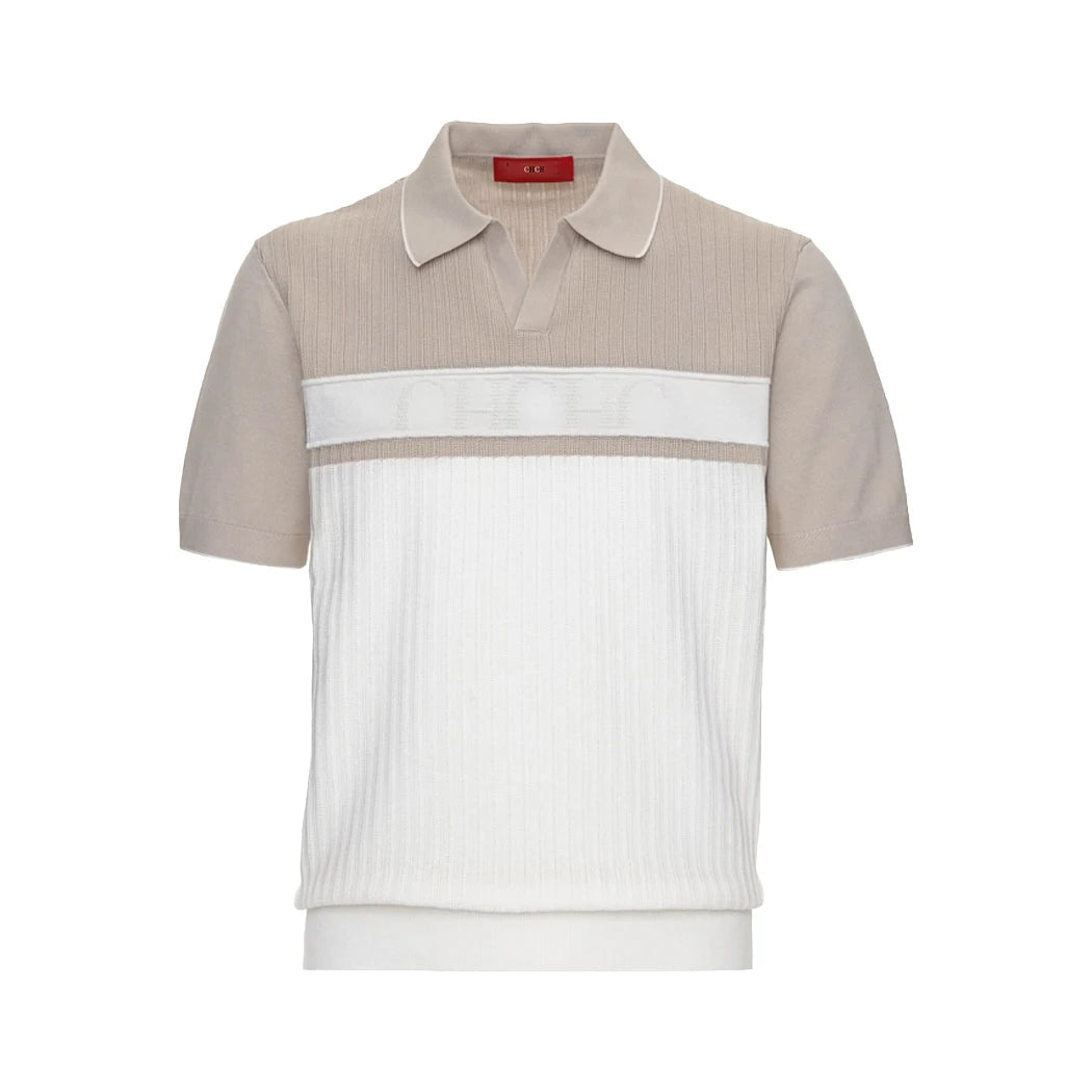 CHCH Summer Men's Polo Clothing Luxury T Shirt Casual Short Sleeve Drapped Loose Basic Splice Shirt Popular Knitwear