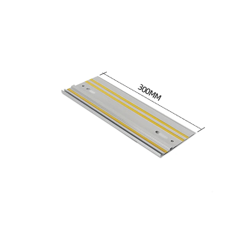 Track Saw Guide Rail Aluminum Extruded Guided Rails for Circular Saw Repeatable Rip Cuts Optimized Bevel and Straight Cuts