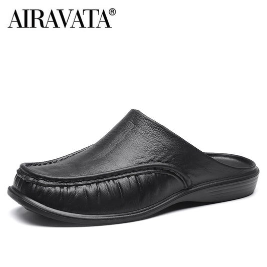 Men EVA Slippers Slip On Flats Shoes Fashion Beach Sandals Home Shoes Size 40 to 47
