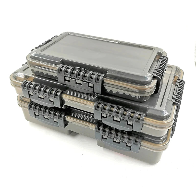 Large Capacity Waterproof Fishing Tackle Box Fishing Accessories Tool Storage Box Fish Hook and Fake Bait Storage Box