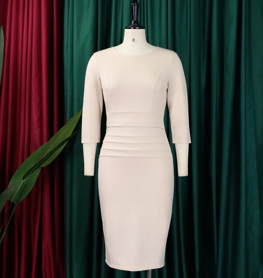 CN Guangdong Womens Office Dress And Pencil Skirt Set