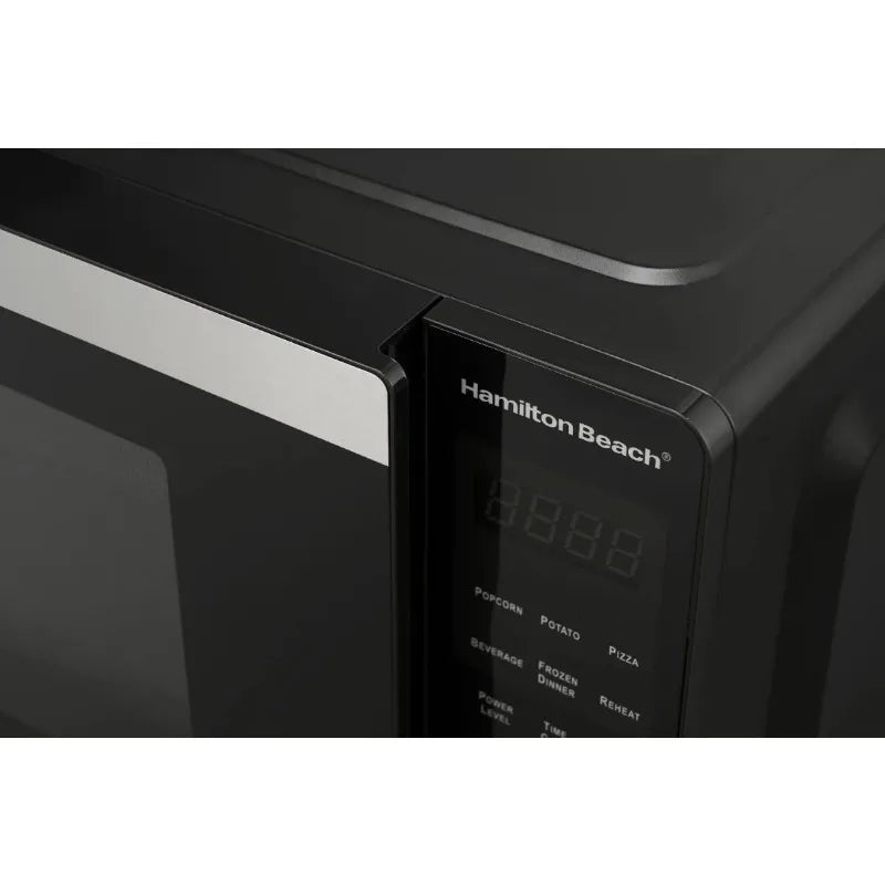 Hamilton Beach 0.9 Cu Ft Countertop Microwave Oven 900 Watts Stainless Steel