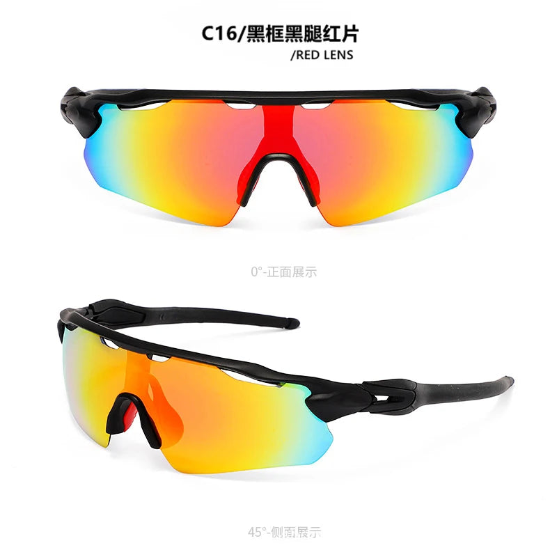 ZSMEYE RADAR EV 9208 Polarized Sunglasses for Men Outdoor Running with UV Protection and Trendy Frame
