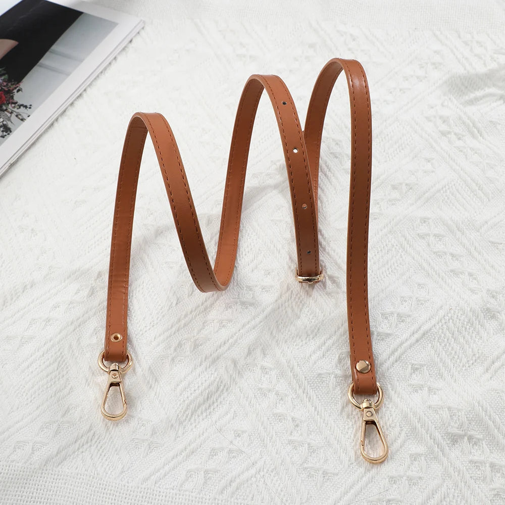 120cm Long Adjustable PU Leather Bag Strap  Women Shoulder Bag Strap Replacement  Bag Strap For Crossbody Bags Accessories 2049