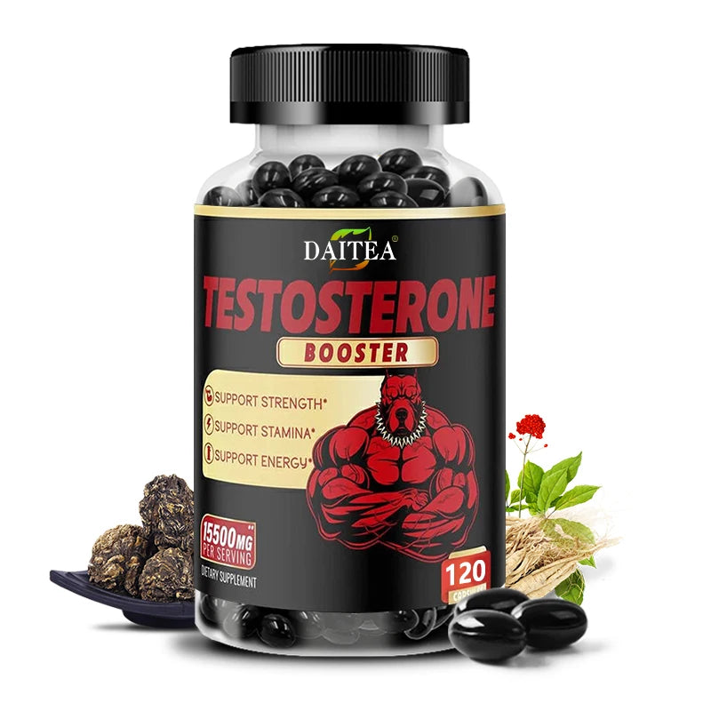 Natural Energy Supplement for Men Boost Strength and Endurance Test Muscle Growth