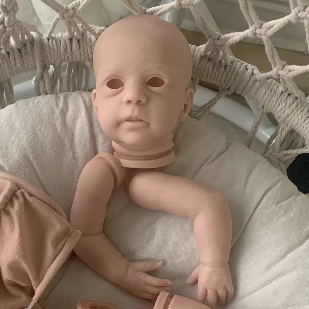 Shanghai Reborn Doll Kit Mika Lifelike Soft Touch Unfinished