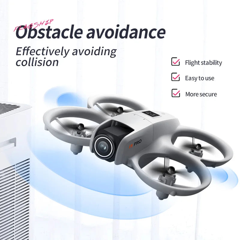 I1PRO Mini Drone Professional 8K HD Camera Drone 5G WIFI FPV UAV With Screen Remote Control Aerial Quadcopter Toy Gift