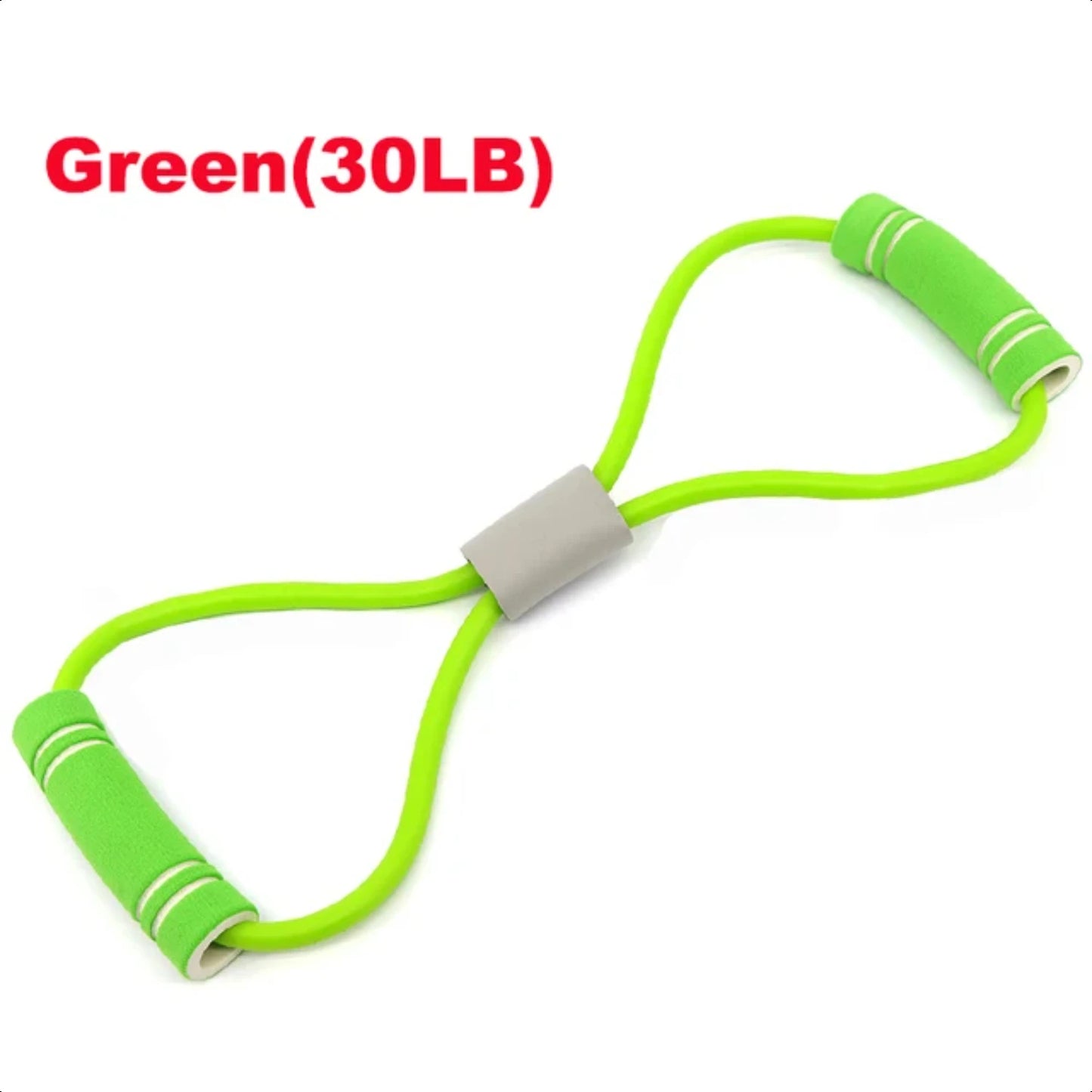20-30LB Gym Fitness Resistance Yoga Rope Chest Expander Elastic Bands for Muscle Training
