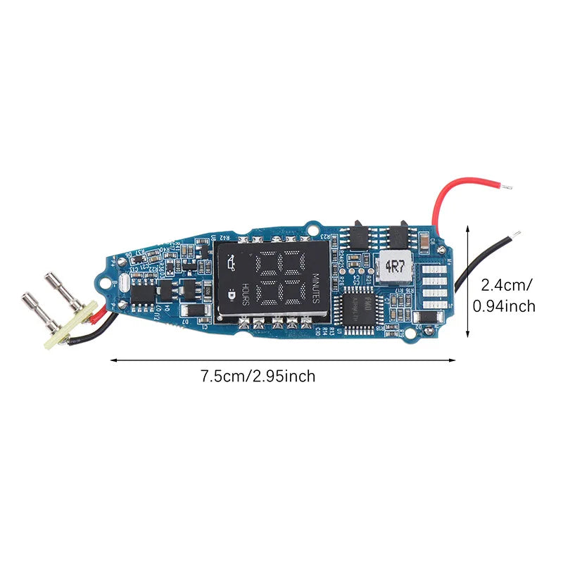 For JRL 2020C 2020T Hair Clipper Trimmer Original PCB Motherboard Battery Kit 20C 20T Replacement Accessories for Grooming Tools