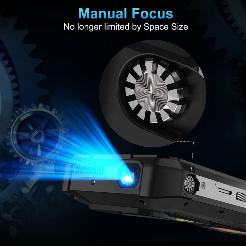 8849 Tank 3S Unihertz Rugged Smartphone with Projector 5G 12/16GB RAM 256/512GB ROM Dimensity 8200 64MP Night Vision Phone