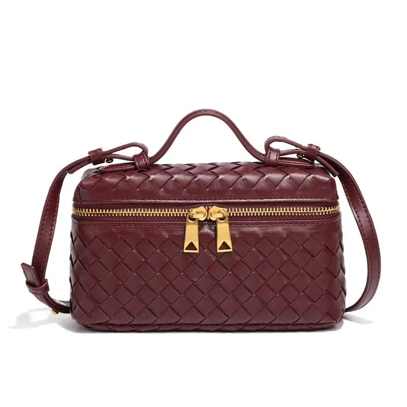 2025 Fashion All In One Woven Bag Ladies Handbag Crossbody Bag Essential For Casual Beach Play