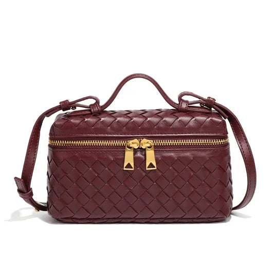 2025 Fashion All In One Woven Bag Ladies Handbag Crossbody Bag Essential For Casual Beach Play