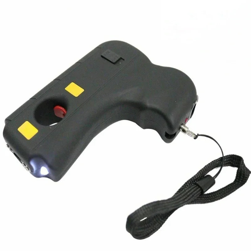 Women's Personal Safety LED Flashlight Black Ideal for Travel and Outdoor Activities