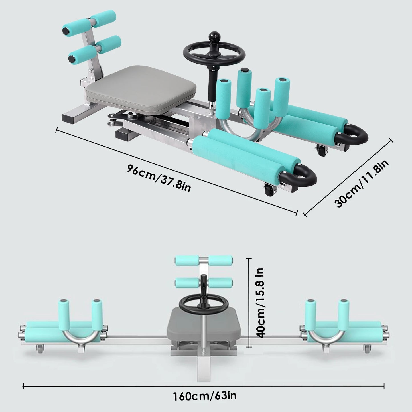 Heavy Duty Leg Stretcher Machine for Yoga Splits and Stretching Training Device for Hips and Abdomen