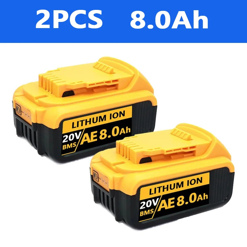100 Percent Compatible Dewalt 20V Battery 12Ah Rechargeable Li Ion Replacement Battery
