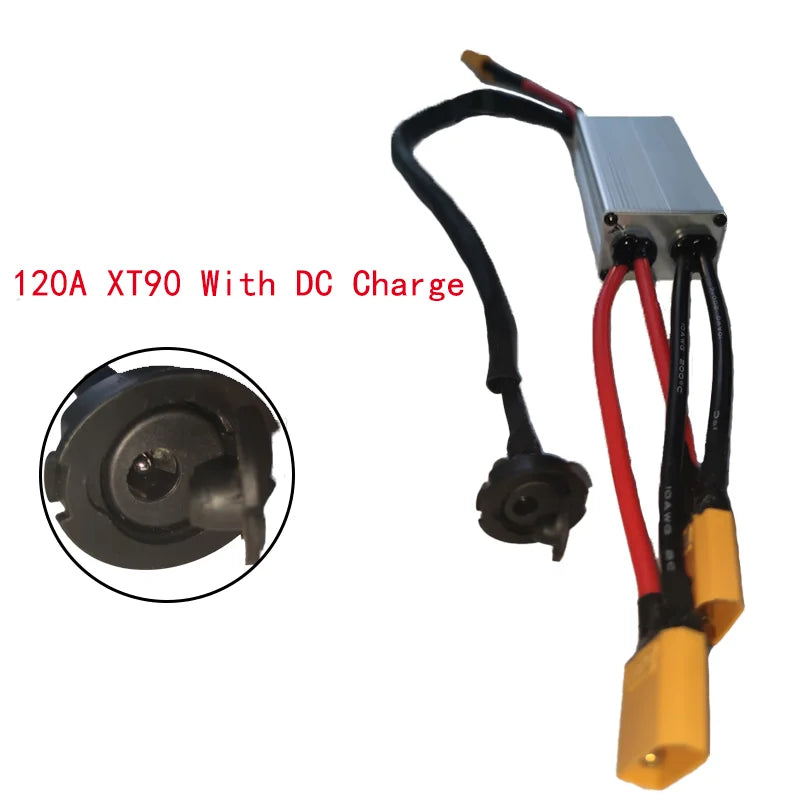 Ebike Dual Battery Discharge Converter Connection Adapter Switcher Balanced Discharge TOLL MOS Aluminum Substrate PCB