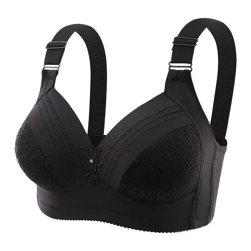 BC Cup Large Size No Steel Ring Comfortable Lingerie Push Up Breathable Women's Underwear Thin Cup Lenceria Femenina