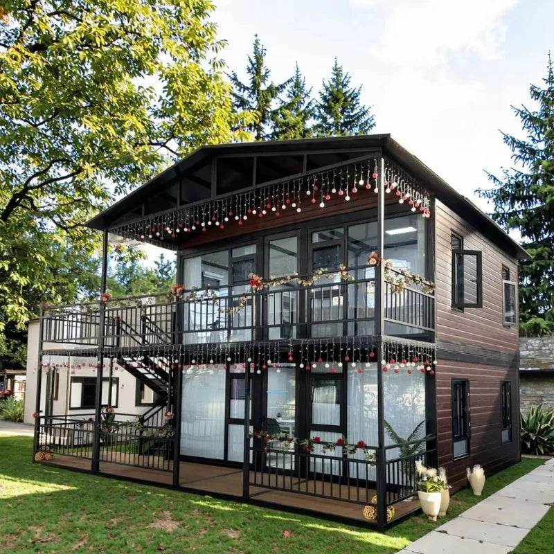 Professional Manufacture Readymade Container Houses Prefabricated Architecture Tiny House Expandable Detachable Container Home