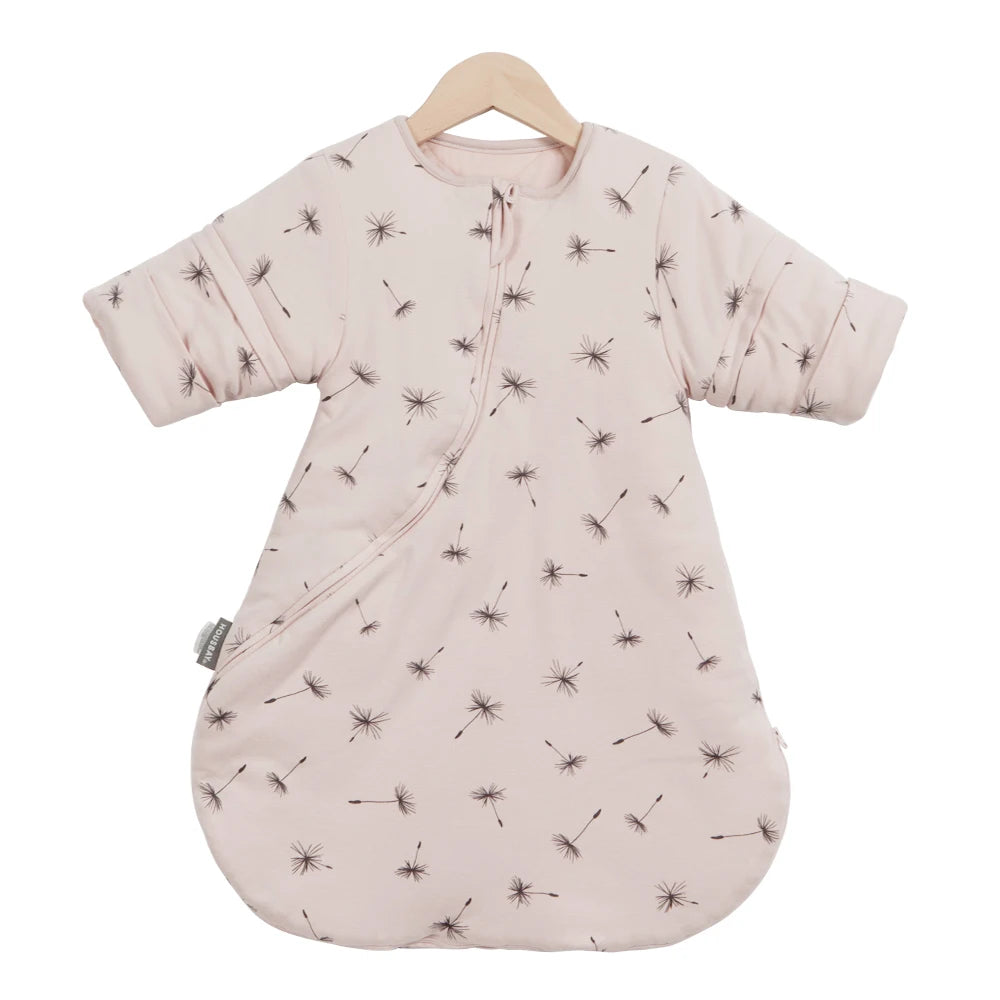 Sleeping Bag For Babies 0-24 Months Thicker Winter Sleep Sack Removable Sleeves Anti-Kick Baby Blanket 3.5 Tog