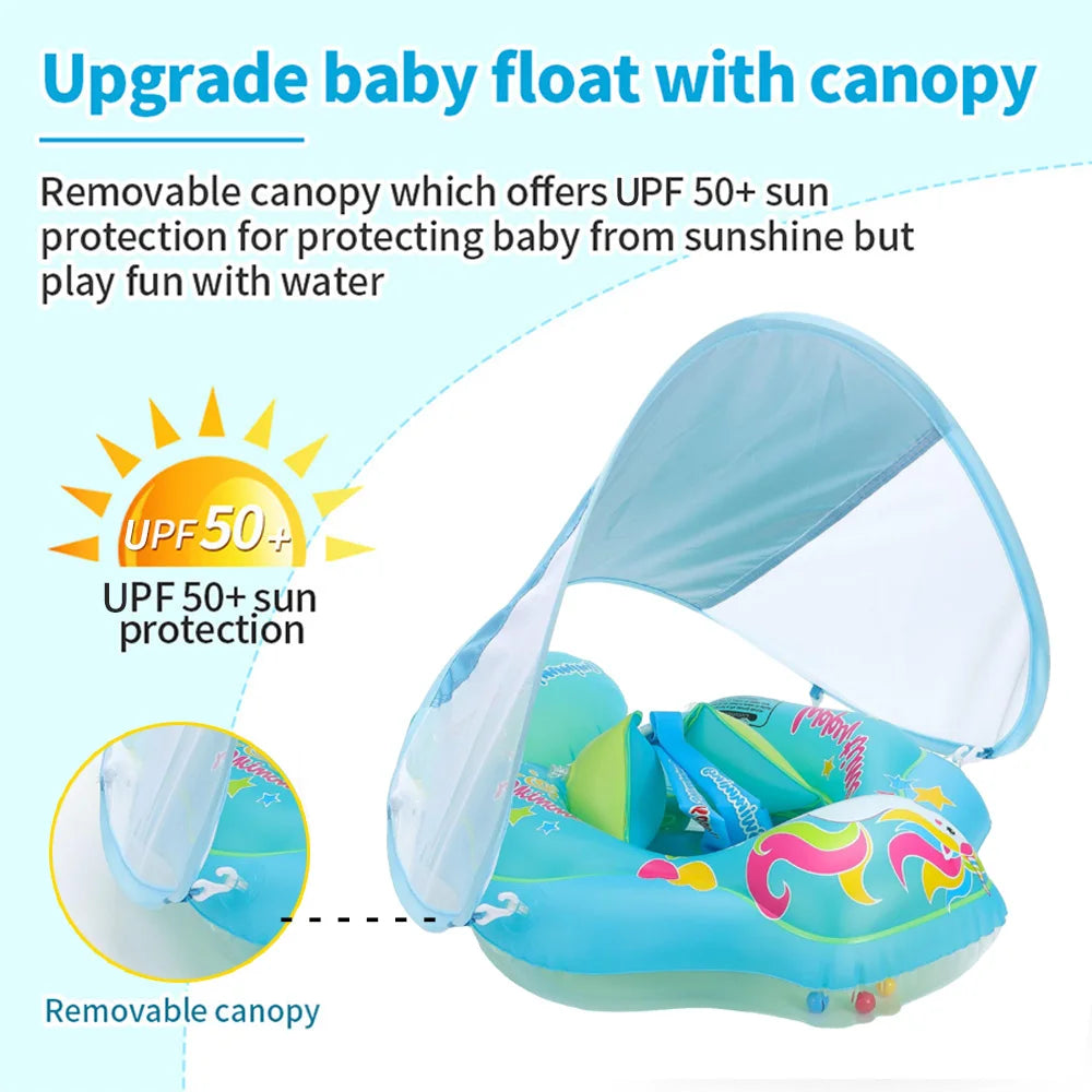 Baby Swimming Float Inflatable Infant Floating Kids Swim Ring Circle Bathing Summer Toy Toddler Rings