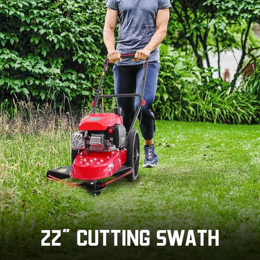 Gas Walk Behind String Trimmer with High Wheels (DB6222)