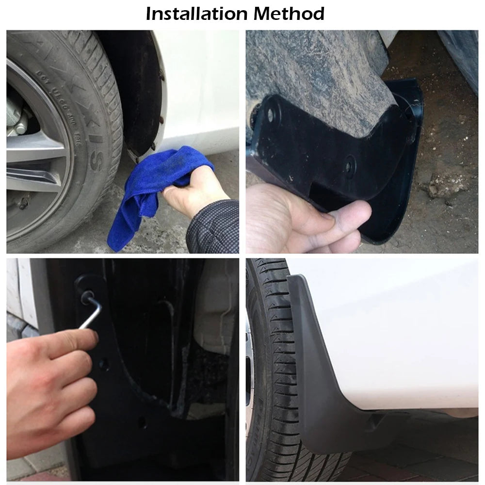 For Tesla Model Y Juniper 2025 Mudguards Mud Flaps Anti Snow Anti Sand Splash Front Rear Mudflaps Guard Auto Accessories