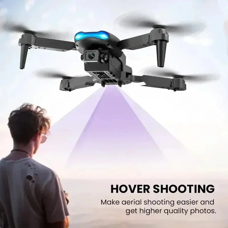 New E99 Pro Drone GPS Professional 8K HD Camera FPV 5G Wifi Brushless Motor Foldable RC Quadcopter Obstacle Avoidance