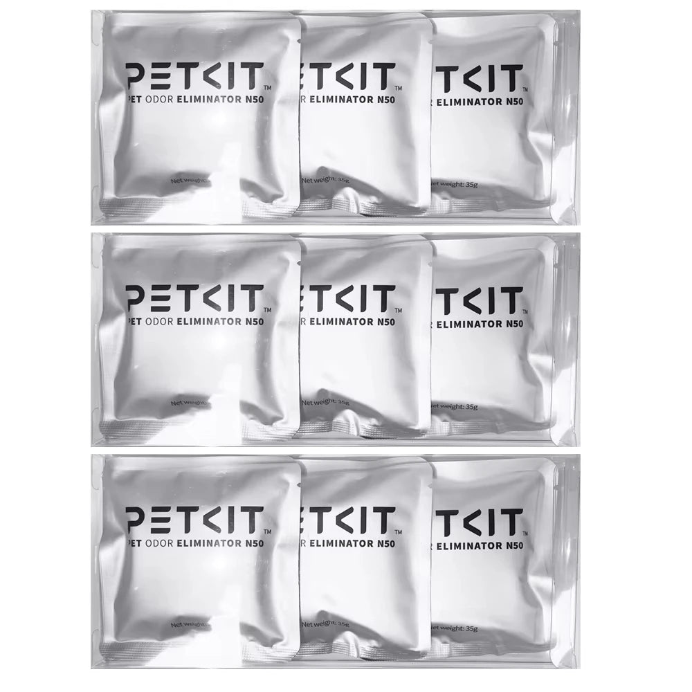 PETKIT N50 Odor Eliminator for PuraX PuraMax Cat Litter Box Air Purifying Refills 3 Pack