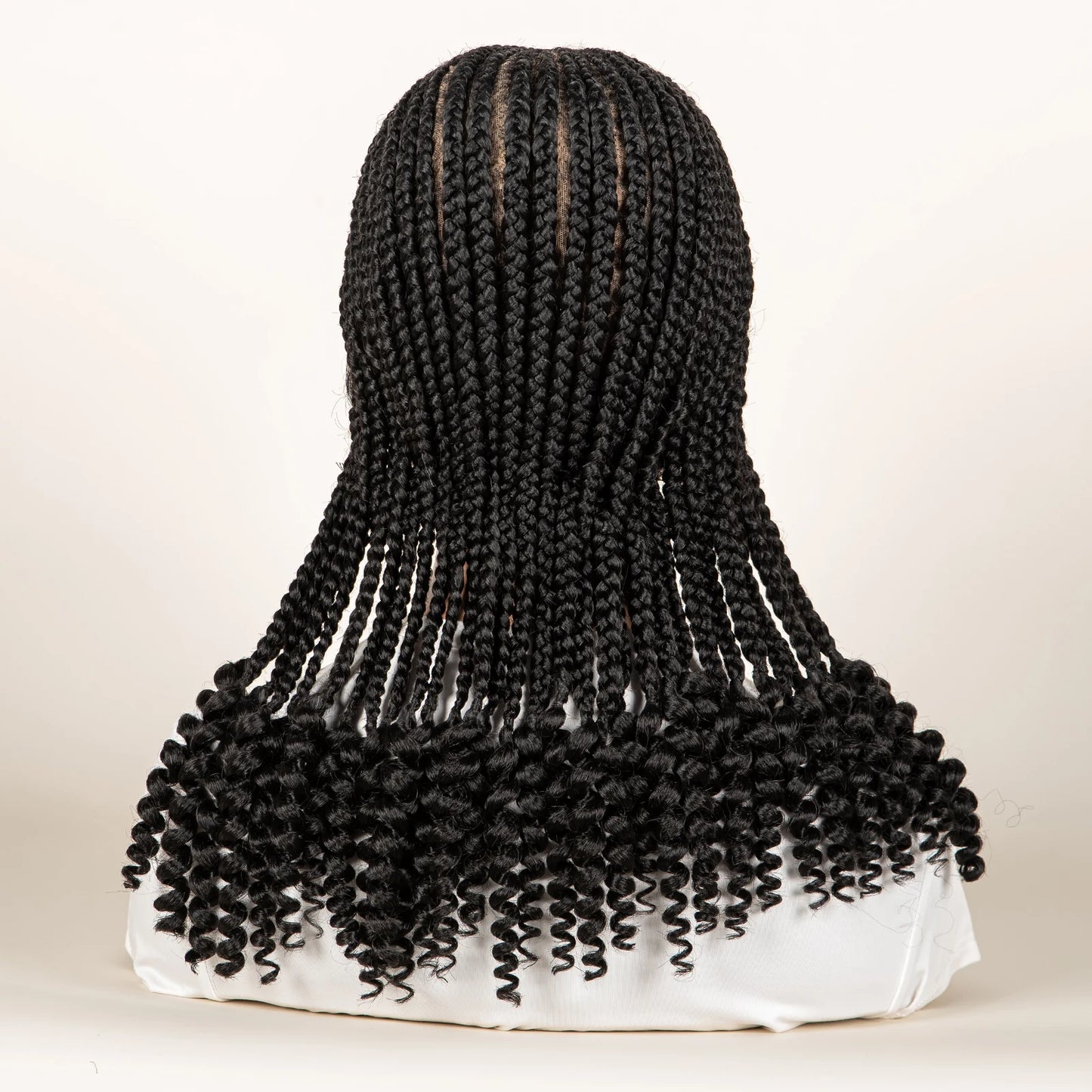 Synthetic Cornrow Braided Wigs for Women 14 Inch Full Lace Braids Wig Short Black Knotless Wig 2025 New Hairstyle