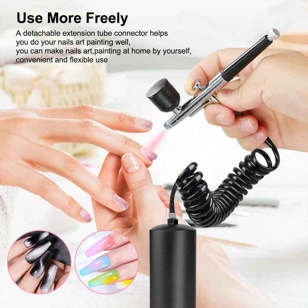 Airbrush With Compressor Mini Spray Gun For Painting Electric Paint Gun Airbrush Compressor