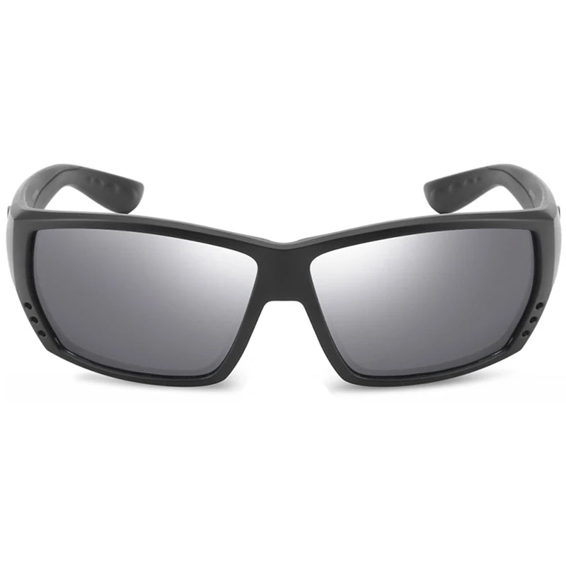 Square Sunglasses for Men and Women Classic Tuna Alley UV400 Mirror Driving Sport Eyewear