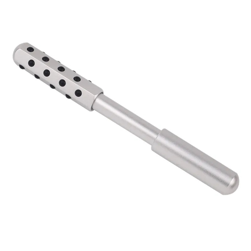 24 Germanium Face Massage Roller Stick Gua Sha Massager for Women Skin Care Beauty Tool