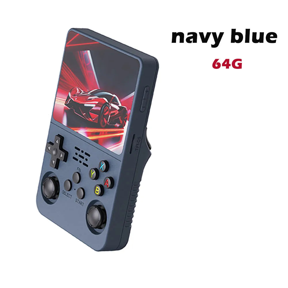 R36S Retro Handheld Video Game Console Linux System 3.5 Inch IPS Screen Portable Player 64GB 15000 Games