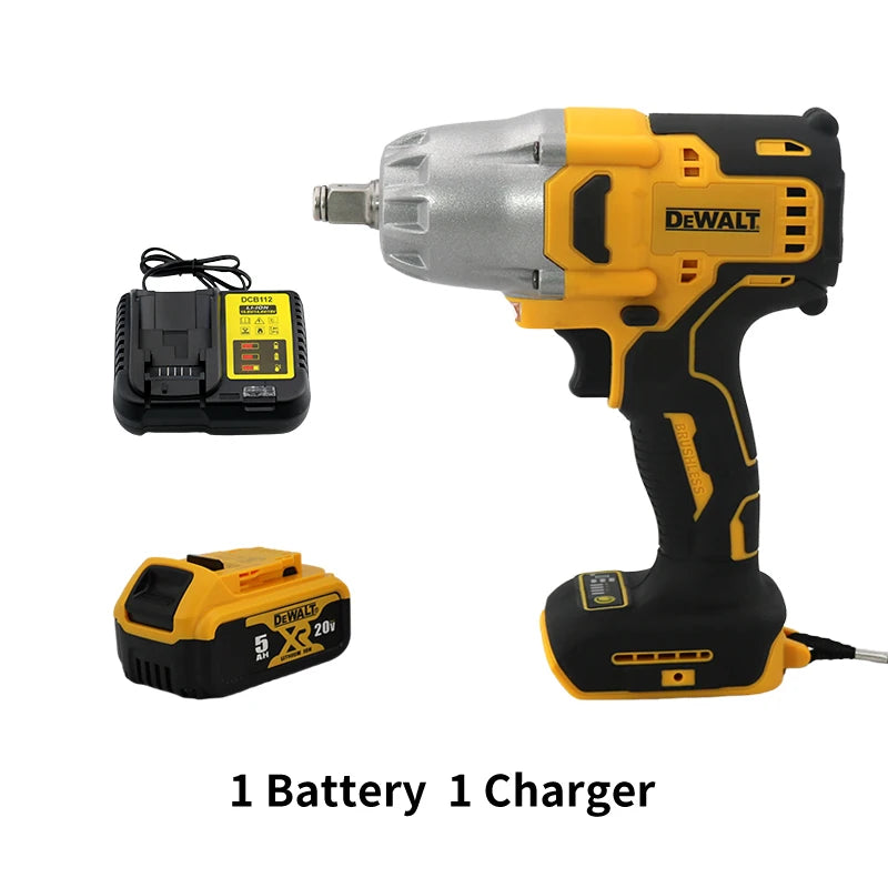 Dewalt 20V Max 1/2 Inch Brushless Impact Wrench 700N.m High Torque Cordless Tool
