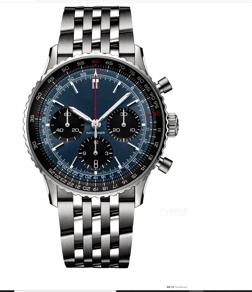 2025 Luxury Brand Men's High Quality Fashion Quartz Watch Multi-Function Chronograph Plastic Case Date Gift AAA Clocks