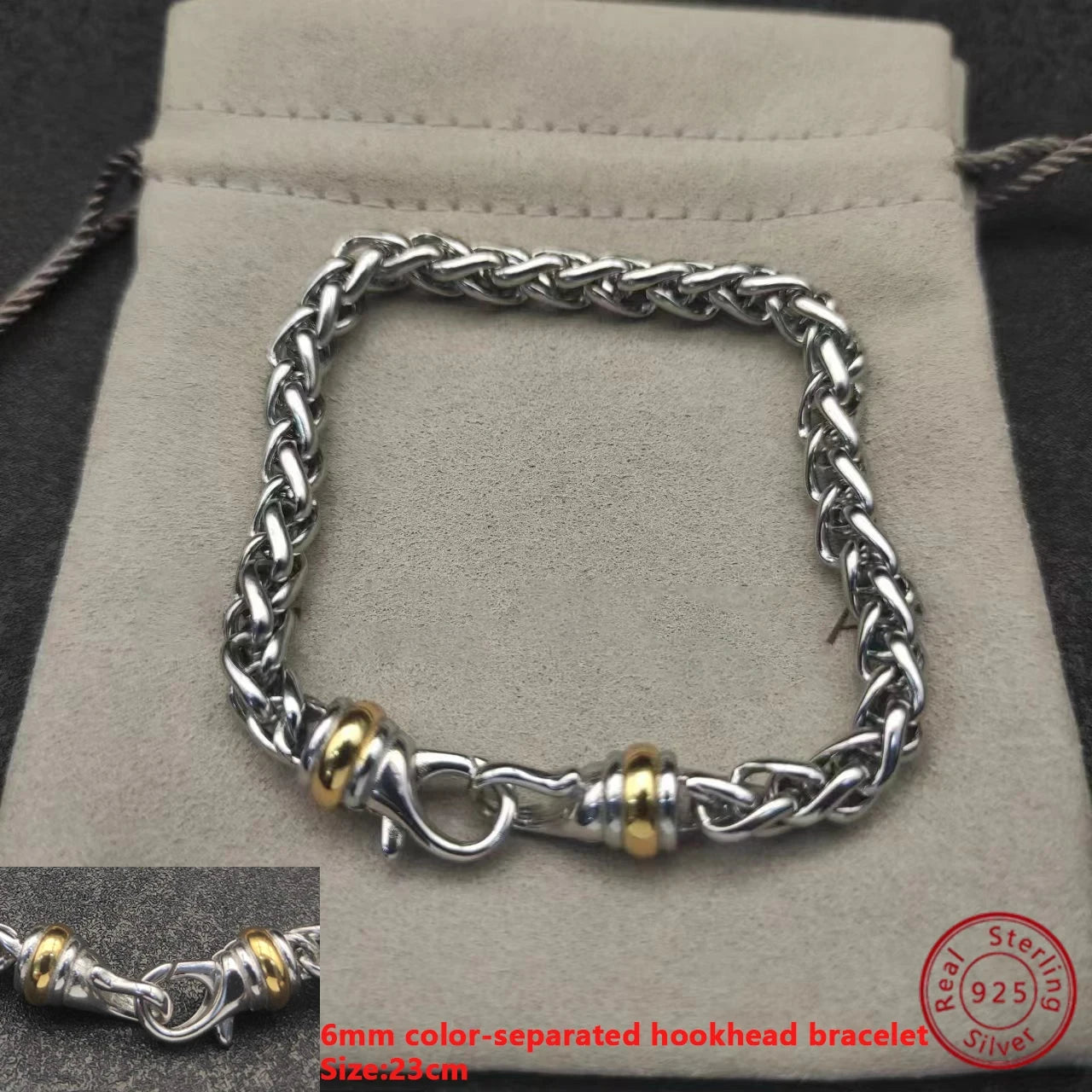 High Quality Fashion Silver Bracelet for Banquets
