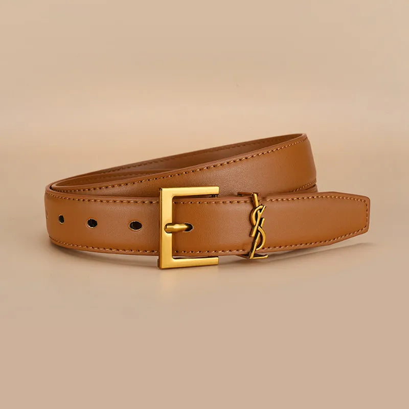 2025 Y Home Internet Celebrity Yang Shulin Women's Decorative Pants Belt Light Luxury Simple Style