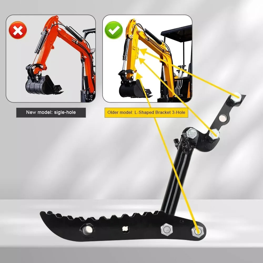 USA Stock Hydraulic Thumb Clip For Mini Excavators Tool