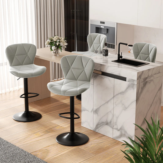 Nalupatio Bar Chair With 360 Degree Rotation Adjustable