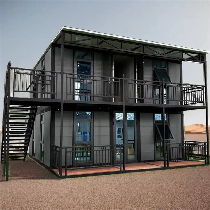 Expandable Container House Ready Made 40Ft 20Ft Prefabricated Mobile Tiny Home Steel Portable Home 2 3 4 5 Bedrooms