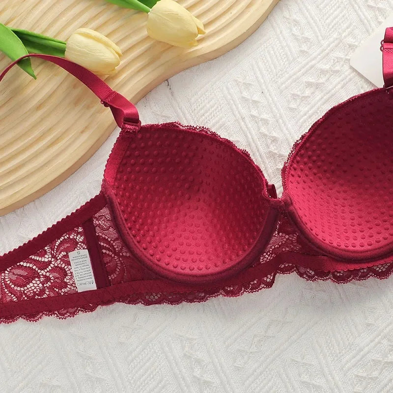 Lace Bras Set For Womens Sexy brs & panty sets Female Lingerie Embroidered 34/75 36/80 38/85 BCD Cup Underwear