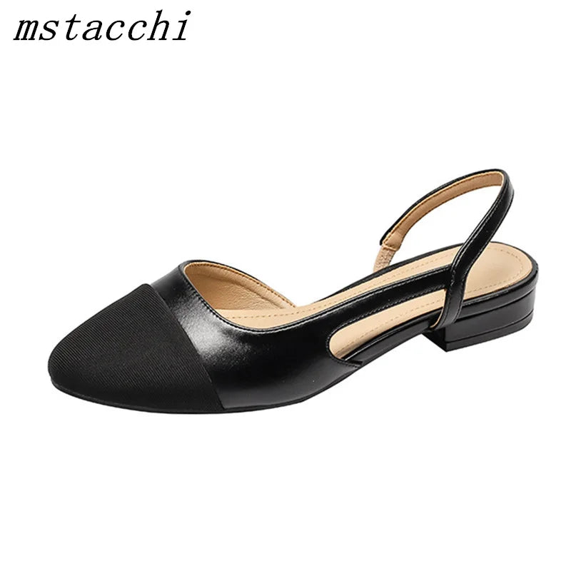 All Match Flat Shoes Women Sandals Non Slip Soft Leisure Shoes Mixed Colors Comfort Low Heel Femme Thick Bottom Designer Shoes