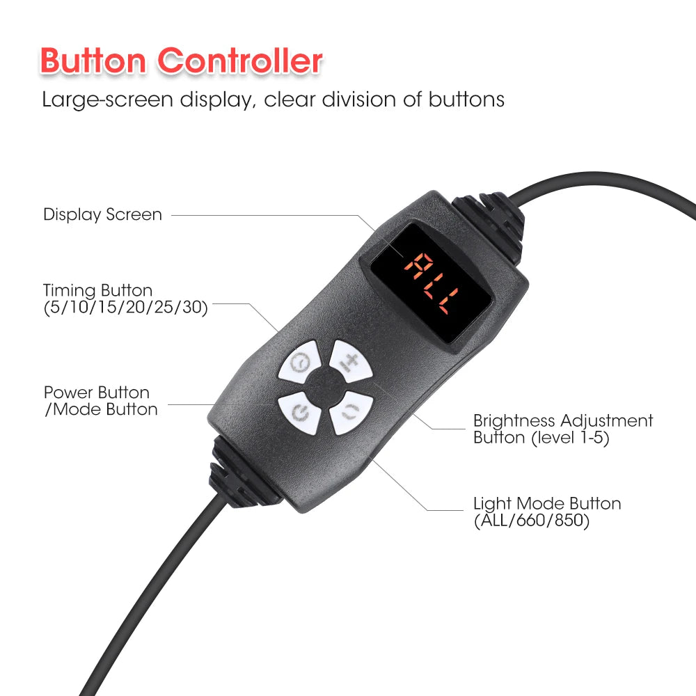 660nm and 850nm Near Infrared Light Therapy Devices for Arm Bone Care