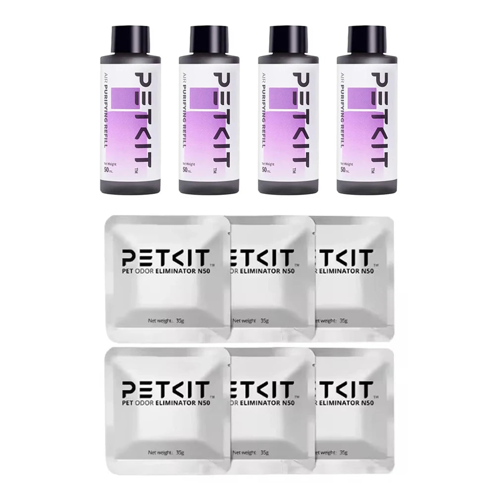 PETKIT N50 Odor Eliminator for PuraX PuraMax Cat Litter Box Air Purifying Refills 3 Pack