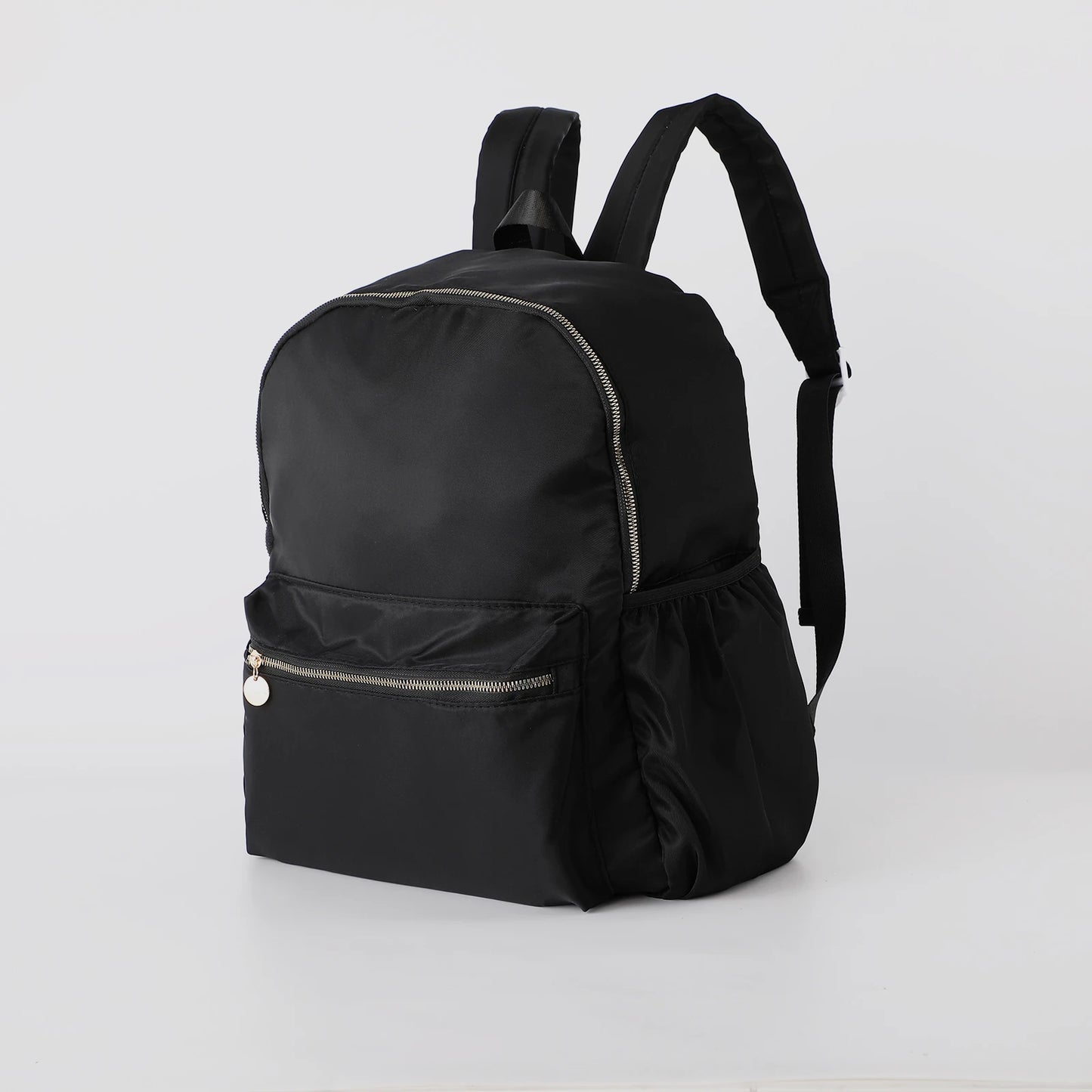 Solid School Backpack for Women and Girls Lightweight Waterproof Classic Student Travel Bag for Kids and Teenagers Casual Simple Design