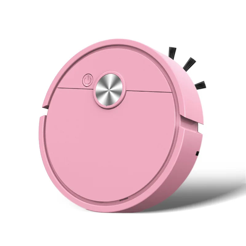 3 in 1 Sweeping Robot Rechargeable Vacuum Mop Robot Sweeping Machine Compact Cleaning Machine for Pet Hair Stubborn Dirt