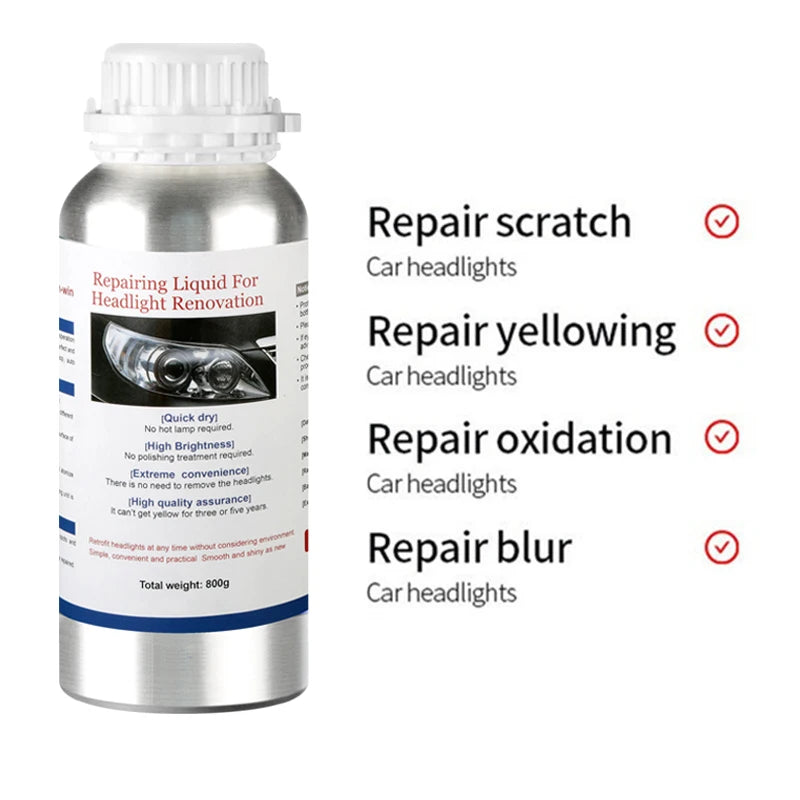 Samson Shopping 25 Car Headlight Repair Fluid Polishing